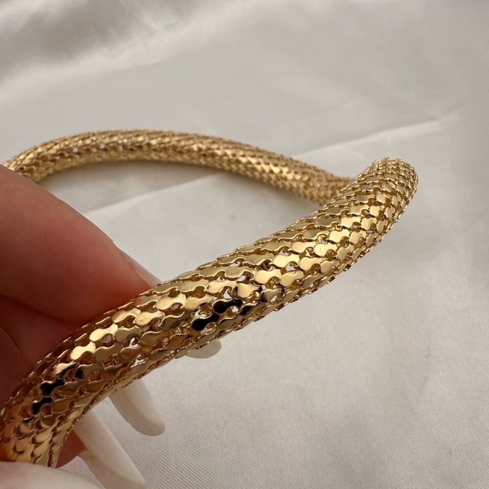Lux Serpenti serpentine wrap multi diamonds Gold Snake Necklace - Picture 7 of 11